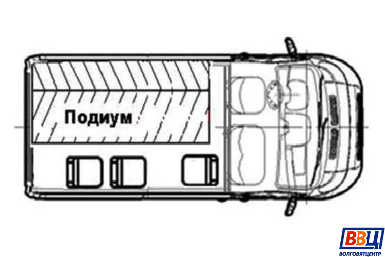 РИТУАЛЬНЫЙ транспорт на базе Citroen Jumpy L3Н1