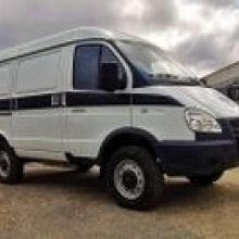 Автомобиль для перевозки тел умерших на базе СОБОЛЬ 4х4 (ГАЗ-27527)