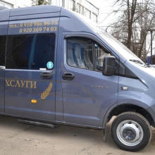 Катафалк Газель NEXT цел. мет. фургон (длинная база 9+2+1)