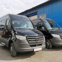 Ритуальный автомобиль Mercedes Sprinter цел.мет. фургон (база L5  12+2+1) Ритуальный автомобиль Mercedes Sprinter цел.мет. фургон (база L5  12+2+1)