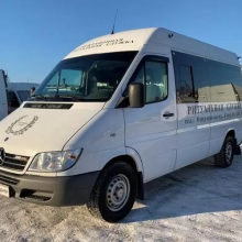 Ритуальный автомобиль Mercedes Sprinter цел.мет. фургон (база L3  6+2+1) Ритуальный автомобиль Mercedes Sprinter цел.мет. фургон (база L3  6+2+1)