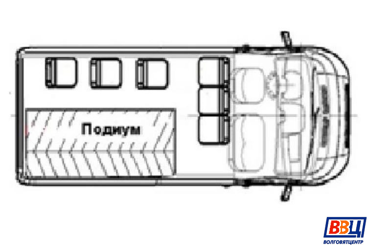 Ритуальный автомобиль на удлинённом базовом шасси ГАЗ - NEXT A31R33 - май 2020 г.