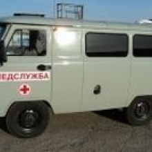 Автомобиль для перевозки тел умерших на базе УАЗ 3741 буханка