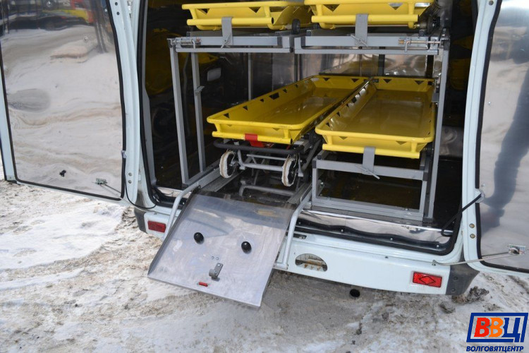 Труповозка Газель 2705 - специализированный автомобиль для перевозки тел умерших