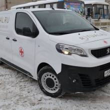 Труповозка ПЕЖО Эксперт L2H1 (переделка) - январь 2019