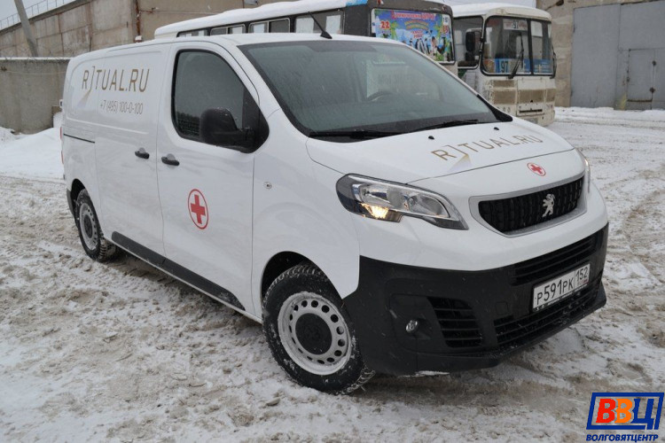 Труповозка Peugeot Expert L2H1- специализированный автомобиль для перевозки тел умерших