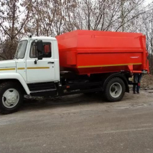 Автомобиль для перевозки трупов животных и транспортировки биоотходов