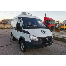 Труповоз Соболь 2752 стеллаж 2 места с отсеком (переоборудование) - ноябрь 2019 г.