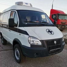 Труповоз Соболь 2752 стеллаж 2 места с отсеком (переоборудование) - ноябрь 2019 г.