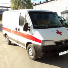 Автомобиль Fiat Ducato для перевозки тел умерших на базе L1H1 (ц/мет. фургон)