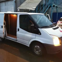 Автомобиль Ford Transit для перевозки тел умерших на базе L1H1 (ц/мет. фургон)