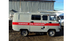 Автомобиль для перевозки тел умерших на базе УАЗ 3741 (буханка)