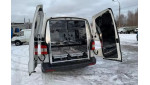 Автомобиль Фольксваген Volkswagen Transporter Т5 для перевозки тел умерших на базе L1H1 (ц/мет. фургон)